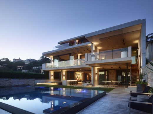 Taylors Bay House in Mosman NSW