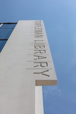 Canterbury library building design by Penoyre & Prasad Architects