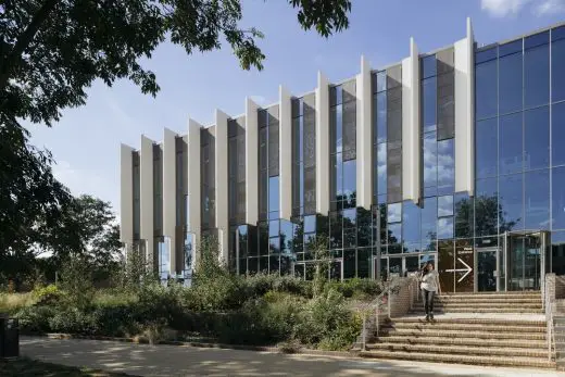 Templeman Library Extension and Extensive Refurbishment in Canterbury design by Penoyre Prasad Architects London