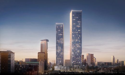 The Grace Towers in The Hague - Den Haag developments