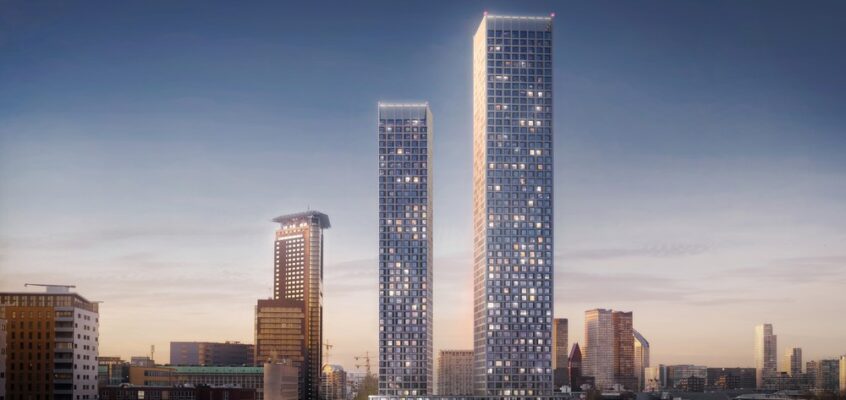 The Grace Towers in the Hague: Mecanoo