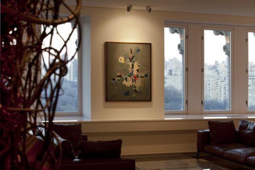 View Over Central Park Apartment in Manhattan