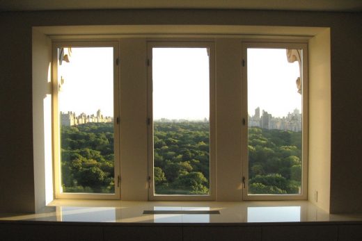 View Over Central Park Apartment in Manhattan