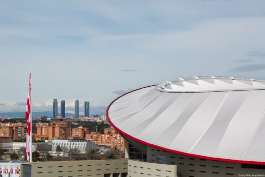 Wanda Metropolitano Stadium in Madrid