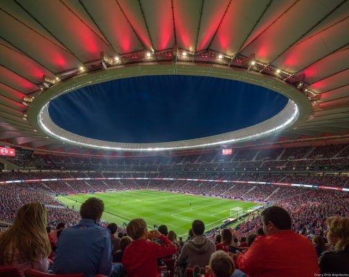 Wanda Metropolitano Stadium in Madrid