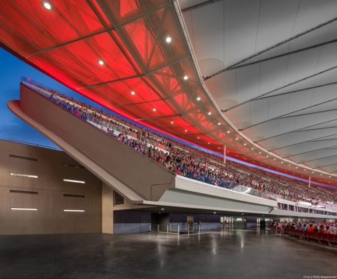 Wanda Metropolitano Stadium in Madrid