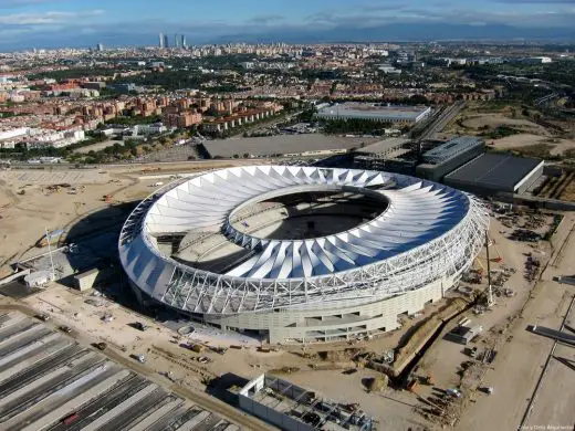 Wanda Metropolitano Stadium in Madrid