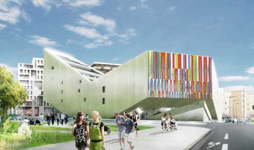 Youth Centre Lille building design by JDS Architects