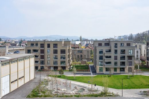 Aeschbachquartier in Aarau Switzerland