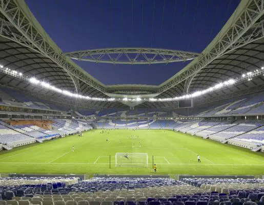 Al Janoub Stadium Building in Qatar