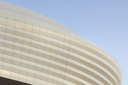 Al Janoub Stadium Building in Qatar