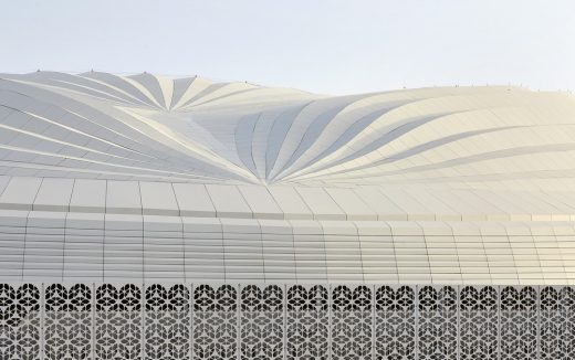 Al Janoub Stadium Building in Qatar