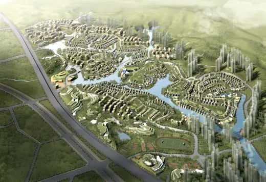 Eco Park Masterplan by RMJM