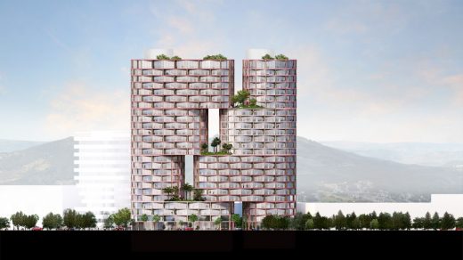 Ecuador Tower Residence by BIG Architects