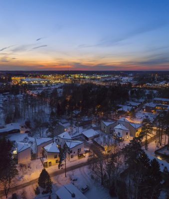 Etuniementie Homes in Espoo, Finland