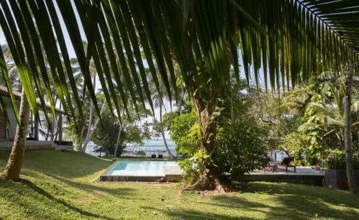 Sri Lanka beachfront resort hotel landscape