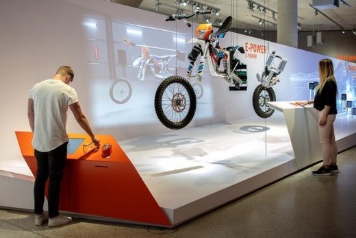 KTM Motohall in Mattighofen Austria