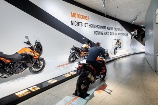 KTM Motohall in Mattighofen Austria