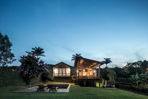 Lake House in Alvorada do Sul Brazil