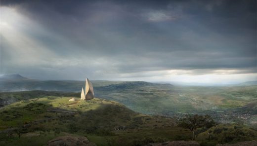 The Museum of Humankind in The Great Rift Valley by Daniel Libeskind