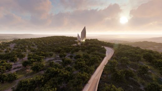 Ngaren the Museum of Humankind in The Great Rift Valley design by Studio Daniel Libeskind Architects