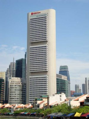 OCBC Center Singapore building by I.M. Pei architect