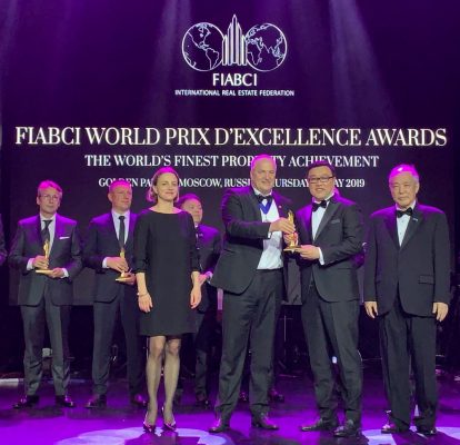 Raffles City Hangzhou FIABCI award Moscow Russia