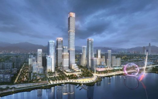 Shenzhen Bay Headquarters City in China