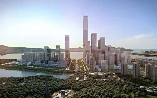 Shenzhen Bay Headquarters City in China