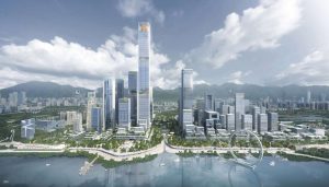 Shenzhen Bay Headquarters City in China