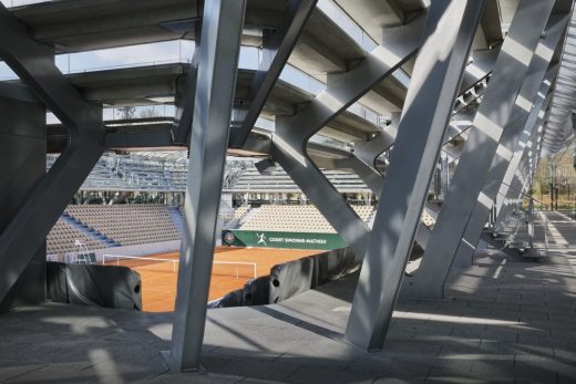 Simonne Mathieu Tennis Court in Paris