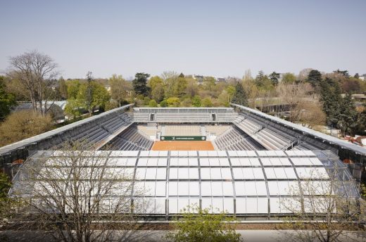 Simonne Mathieu Tennis Court Paris architecture news