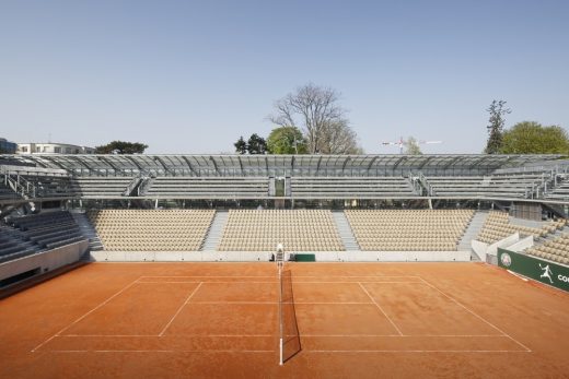 Simonne Mathieu Tennis Court in Paris