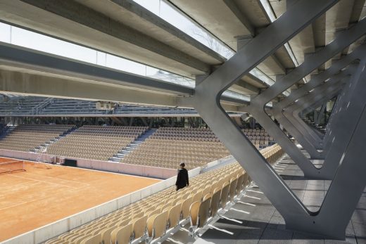 Simonne Mathieu Tennis Court in Paris
