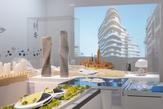 Centre Pompidou Paris exhibition design by MAD Architects