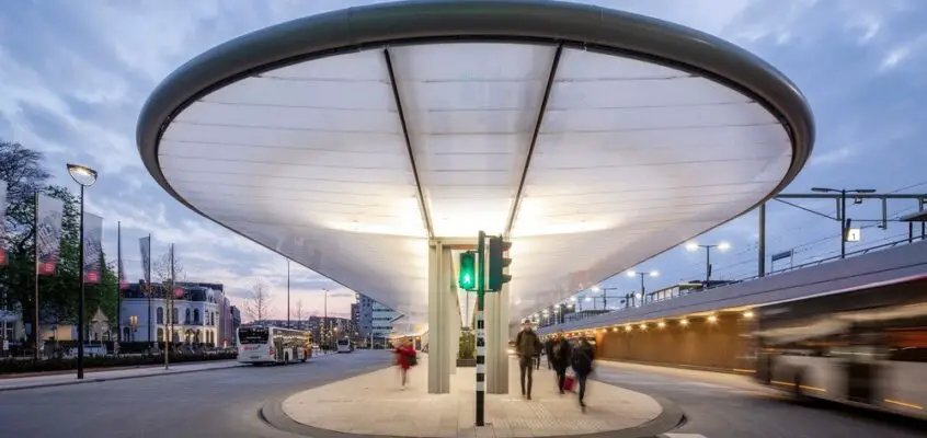 Tilburg Bus Station in Holland, Building by cepezed