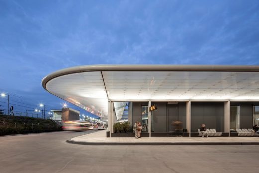 Tilburg Bus Station in Holland