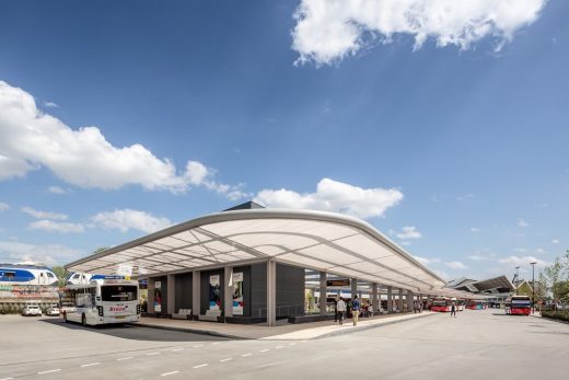 Tilburg Bus Station in Holland