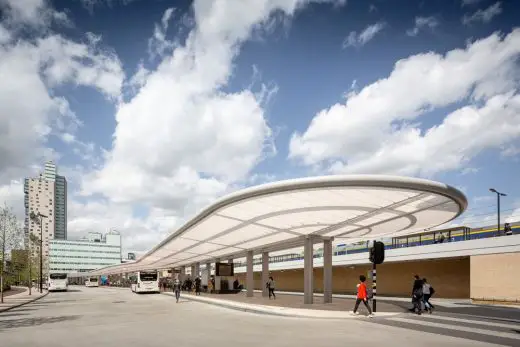 Tilburg Bus Station in Holland