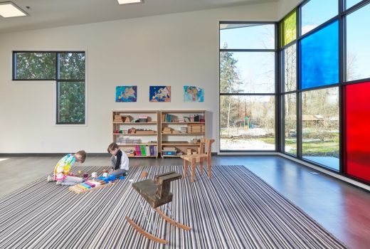 Whole Earth Montessori School Building in Bothell