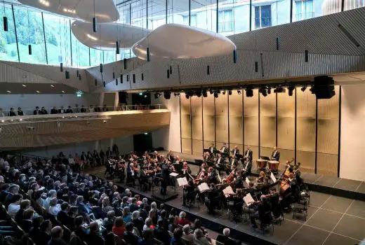 Andermatt Concert Hall Building Switzerland by Studio Seilern Architects