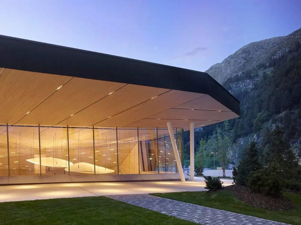 Andermatt Concert Hall Building Switzerland by Studio Seilern Architects