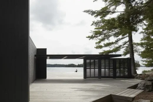 Boathouse on the Muskoka Lakes, Ontario property