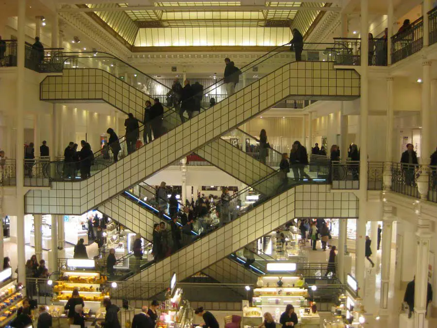 Galeries Lafayette  Shopping in Chaussée-d'Antin, Paris