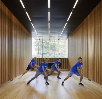 The Clore Music Rooms, New College, University of Oxford interior