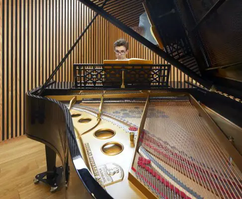 The Clore Music Rooms, New College, University of Oxford interior