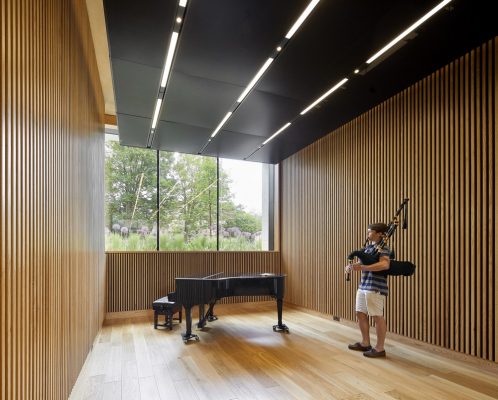 The Clore Music Rooms, New College, University of Oxford interior