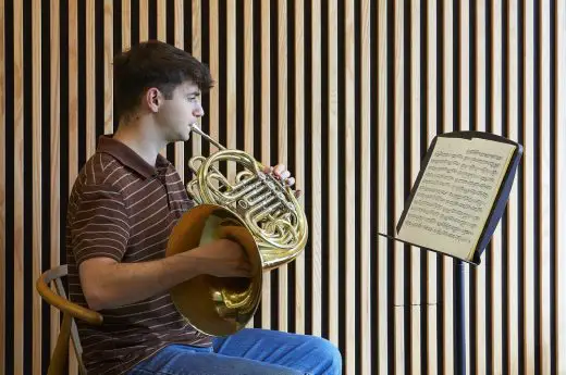 The Clore Music Rooms, New College, University of Oxford interior