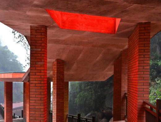 Danxia World Heritage Gateway Guizhou building in southern China