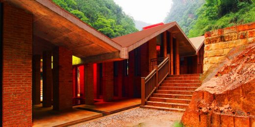 Danxia World Heritage Gateway Guizhou building in southern China